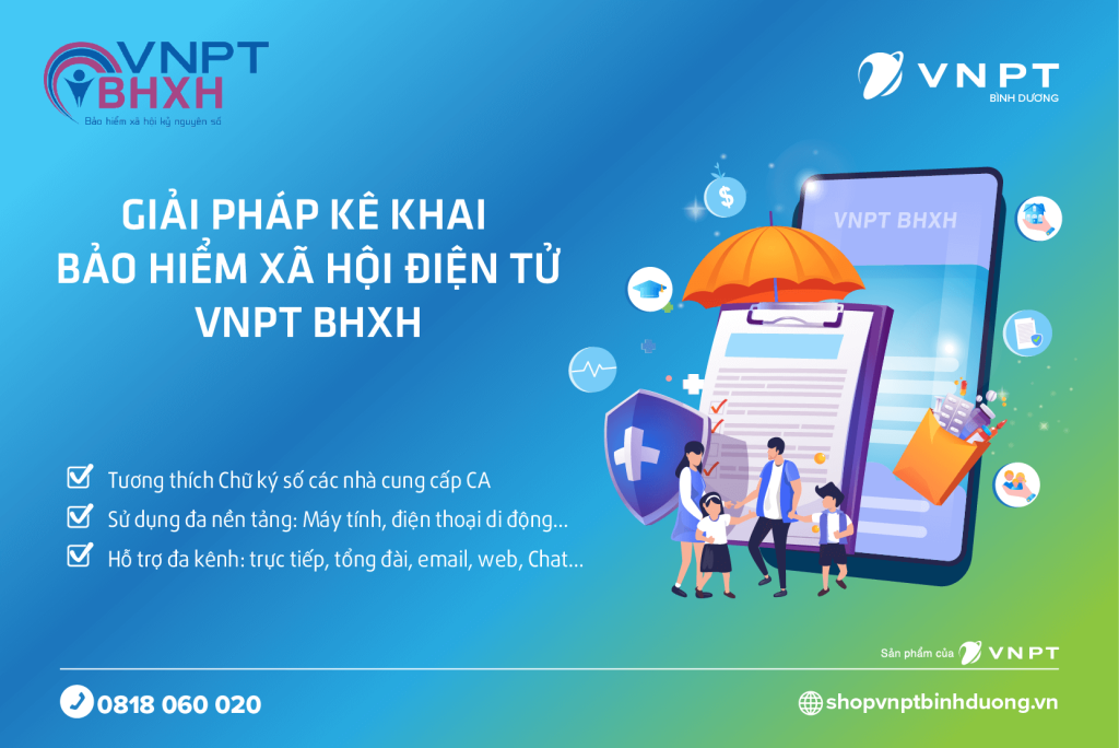 Giải pháp kê khai bảo hiểm xã hội điện tử - VNPT BHXH
