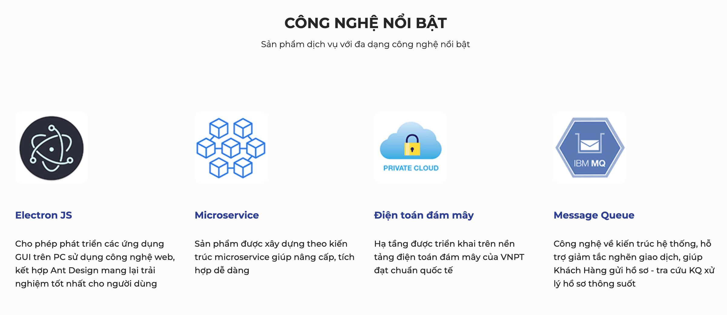 Tính năng nổi bật - VNPT BHXH