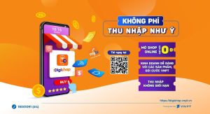 Trở thành CTY và sẵn sàng kiếm tiền Online cùng Digishop