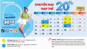 Khuyến mãi ngập tràn, lòng vui rộn ràng tháng 8 năm 2023