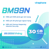 BM99N - Gói cước Combo Data + Thoại/SMS của VinaPhone