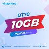 DT70 - Gói cước data 4G/5G của VinaPhone