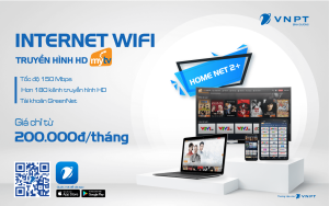 Gói cước internet tích hợp truyền hình MyTV của VNPT - Home Net 2+