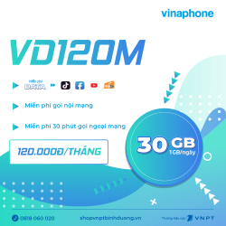 VD210M - Gói cước Combo Data + Thoại/SMS của VinaPhone