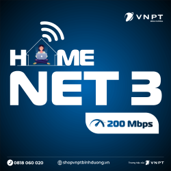 HOME NET 3 - Gói cước internet tốc độ cao của VNPT